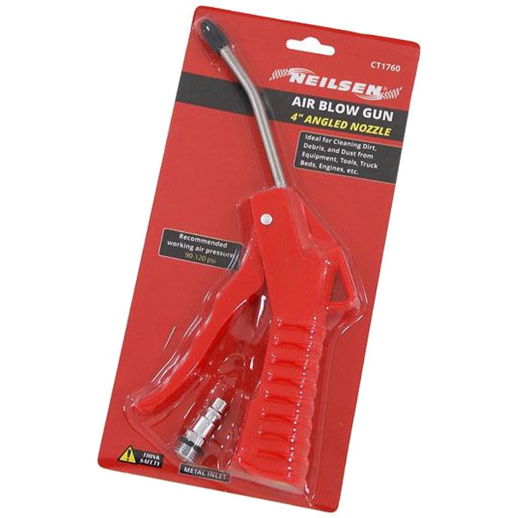 Neilsen 4" Air Blow Gun Compressed Air Line Duster Nozzle Tool For Compressor