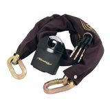 Neilsen 10mm x 1m Motorcycle Motorbike Bike Security Chain And Padlock 65mm Lock