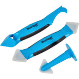 Bluespot 3pc Silicone Sealant Remover Spreader Scraper Caulking Mould Removal Se