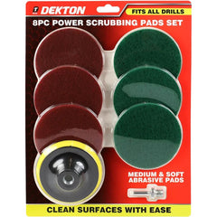 Dekton 8pc Sanding Pads & Preparation Set Buffing Stripping Disc