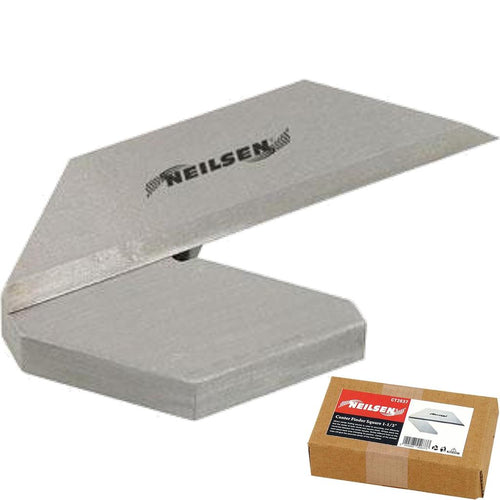 Neilsen Centre Finder Square 1-1/2" 38mm Tool Measures Bar 2" Diameter
