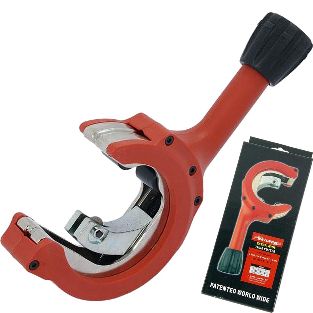 Neilsen Exhaust Tail Pipe Tube Cutter Ratcheting Steel Copper 28mm - 67mm