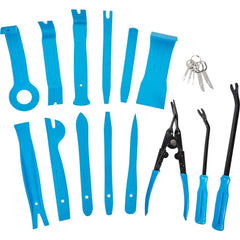 BlueSpot 19pc Car Vehicle Trim Clip & Upholstery Removal Audio & Terminal Set