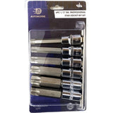 Toolzone 6pc Torx Bit Star Socket Set T55 -T100 Trx 1/2" Drive Sockets
