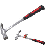 Neilsen 24oz Claw Hammer Tpr Handle Soft Grip Fully Forged Hardened Steel Head