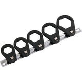 Neilsen 5pc Oil Filter Offset Low Profile Spanner Wrench 24mm - 38mm Set
