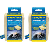 Goodyear 2pc Microfibre Absorbent Car Windscreen Demist Window Demister Pad