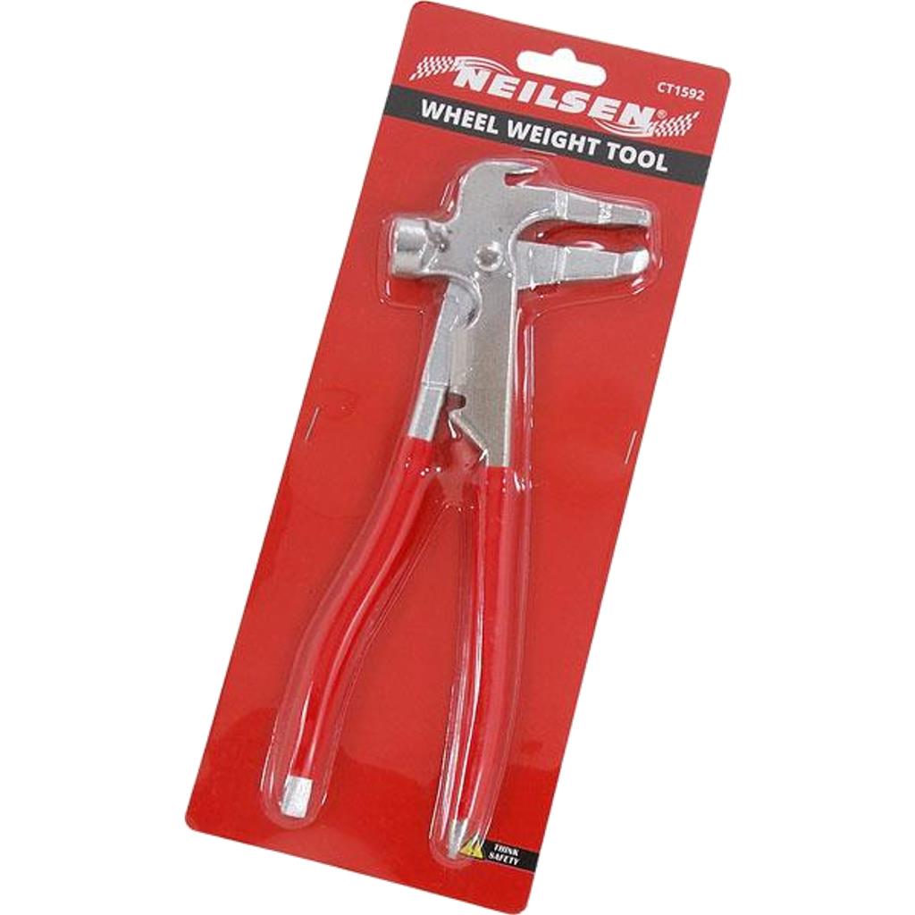 Neilsen Automotive Tyre Wheel Weight Tool Pliers Remove Balancer Lead Repair