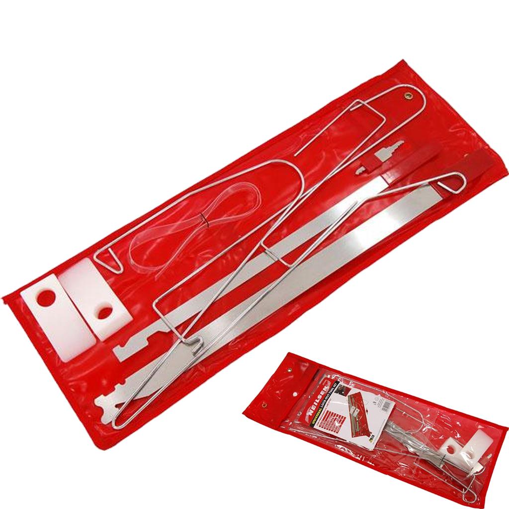 Neilsen Universal Auto Car Window Door Lock Out Kit Air Wedge Bag Set