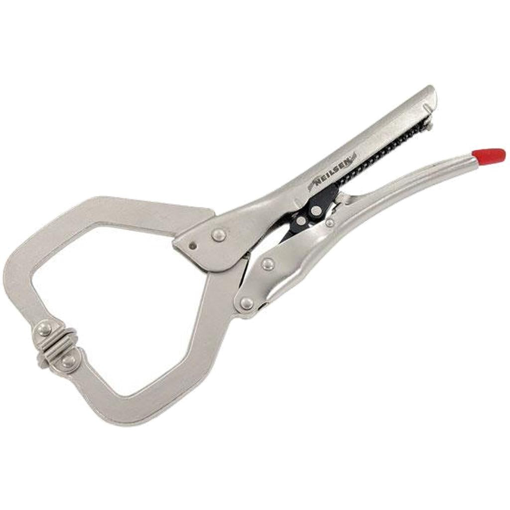 Neilsen 11" Long Reach Locking Mole Grip C Clamps Work Welding Woodwork Clamp