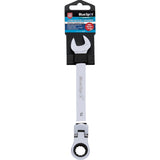 BlueSpot Ratchet Spanner Combination Flexible Head Wrench Metric 8mm To 24mm