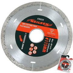 Neilsen Dry Diamond Thin Tiles Cutting Blade Disc Grinder Ceramic 115mm 4.5"