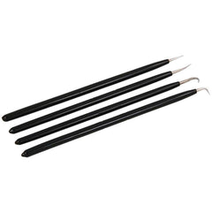 Neilsen 4pc Spring Pick And Hook Probe Wiring Set O Ring Seal Remover 185mm