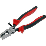Neilsen Glass Running Soft Grip Pliers Glass Cutting 8 Inches Rubber Tips