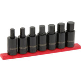 Neilsen Impact Hex Bit Socket Set 7pc T40 To T70 3/8" Drive Torx Tool Kit