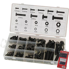 Neilsen 240pc Assorted DIY Workshop Hardware Storage Nut & Bolt Set