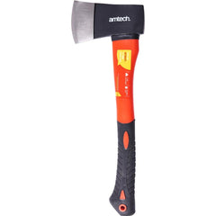 Amtech Rubber Handle 24oz Hatchet Axe Chopper Splitter For Wood Camping Kindle