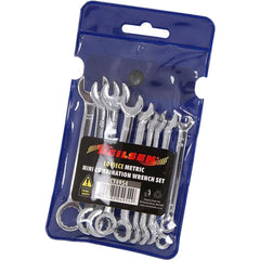 Neilsen 10pc Mini Metric Combination Spanner Wrench Set 4mm - 11mm