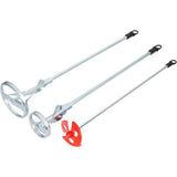 BlueSpot 3pc Drill Paint Plaster Mixer Paddle Mixing Whisk Power Tool Set