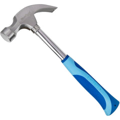BlueSpot 20oz Claw Hammer Steel Shaft Rubber Grip Handel Hardened Curved Head