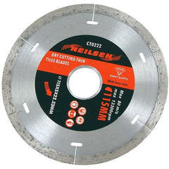 Neilsen Dry Diamond Thin Tiles Cutting Blade Disc Grinder Ceramic 115mm 4.5"