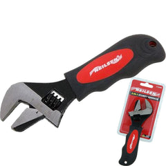 BlueSpot 6" Adjustable Spanner Wide Jaw Soft Grip Handle Wrench Piler 150mm