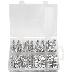 Bluespot 165pc Assorted DIY Workshop Hardware Storage Aluminium Nut Rivets Set