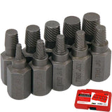 Neilsen 10pc Multi Spline Screw Extractor Remover Broken Screws Set