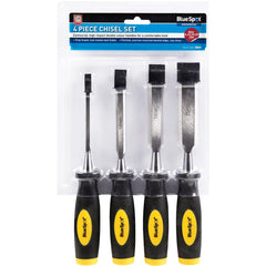Neilsen 3pc Wood Bevel Edge Carpentry Joiner Woodwork Chisel Set Soft Grip