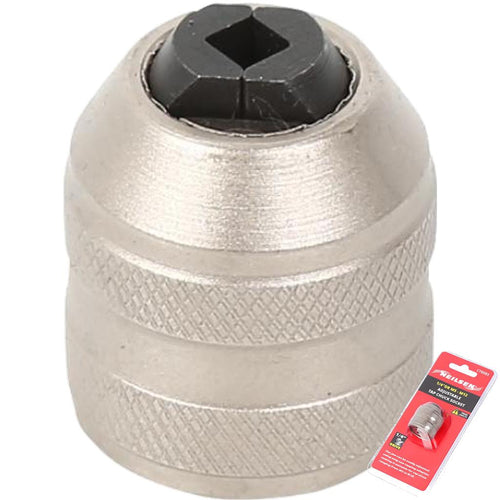 Neilsen Adjustable Interchangeable Tap Wrench Ratchet Chuck Socket 1/4"  M5-M12