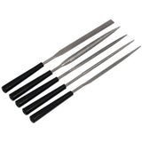 Neilsen 5pc Diamond Needle File Precision Micro Files Craft Work Jewellery Set