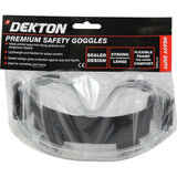 Dekton Safety Glasses Goggles Work Protective Windproof Elasticated Strap