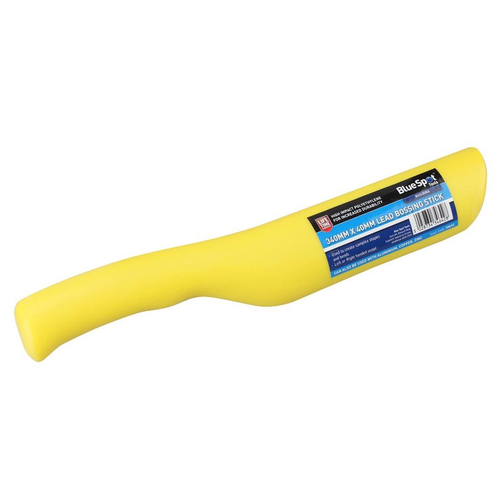 Bluespot 340mm x 40mm High Density Lead Bossing Roofing Building Setting Tool