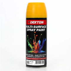 Dekton Multi Purpose Surface Spray Paint Matt Gloss Satin Metal Wood Plastic