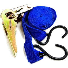 Toolzone Ratchet Tie Down Cargo Straps 38mm Lashing Truck Trailer Car 4.5M