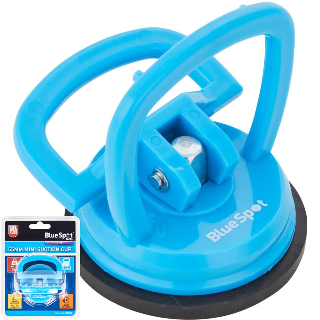 Bluespot Mini Suction Cup Pad Dent Puller Lifter Sucker Glass Tile Mirror 5kg