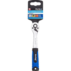 Bluespot Socket Reversible Head Ratchet Handle Quick Release 1/4" Tool