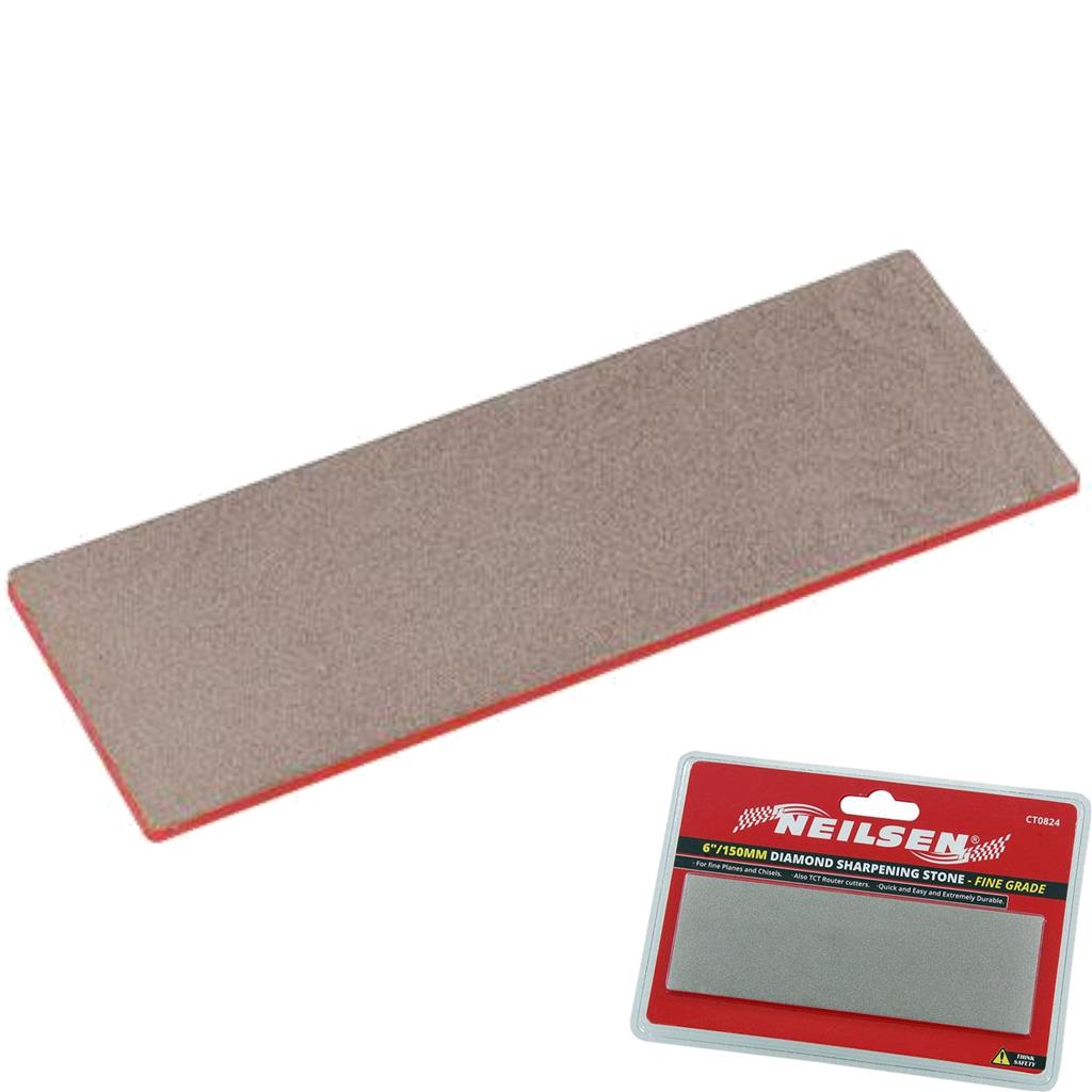 Neilsen Fine Grade Diamond Sharpening Stone Knife Blade Whetstone Honing Tool