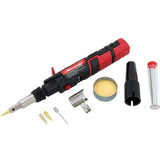 Neilsen Electronics Soldering Iron Gas Solder Appliances With Tips Set