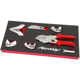 Neilsen 8pc Multi Angle Miter Shear Scissors Trim Cutter Cutting Tool Set