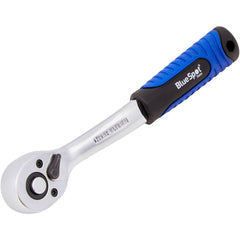 Bluespot Socket Reversible Head Ratchet Handle Quick Release 1/4" Tool