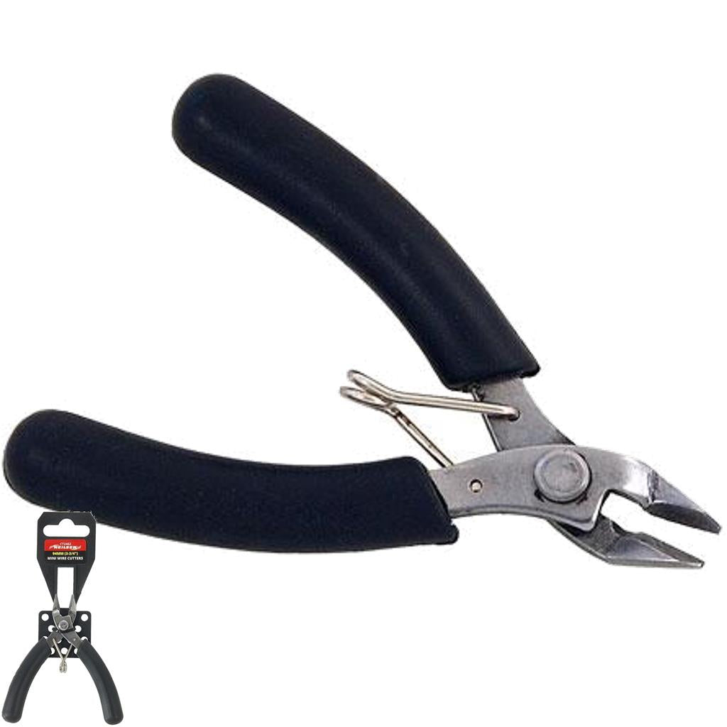 Neilsen 94mm Precision Flush Mini Wire Side Cutter Pliers Cable Snips