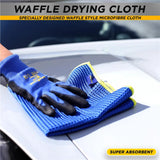 Goodyear 10pc Car Detailing Brush Cloth Interior Wheel Valet Pro Cleaning Kit