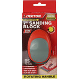 Dekton Plasterboard Drylining Joint Wall Ceiling Abrasive Hand Sandeing Block