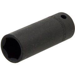 Neilsen 1/2" Drive Standard Deep Square Metric Single Impact Socket 19mm