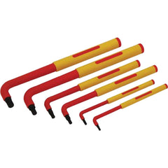 Neilsen 6pc Long VDE Insulated Metric Hex Allen Alan Key Set 2.5mm - 8mm