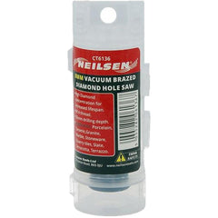 Neilsen 8mm Porcelain Tile Ceramic Stone Diamond Hole Saw Drill Bit M14 Grinder