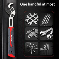 Dekton Sum One Handed Adjustable Self Locking Wrench Spanner Pliers 12" Tool