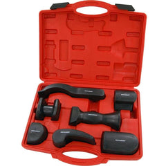 Neilsen 7pc Automotive Dent Bodywork Repair Rubber Panel Beating Dolly Set