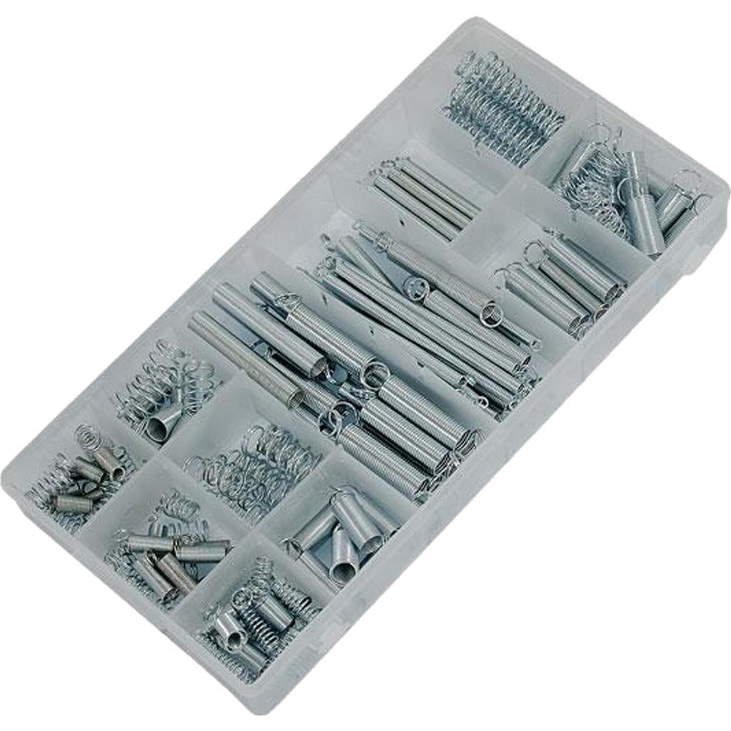 Neilsen 150pc Assorted DIY Workshop Hardware Storage Spring Set Kit